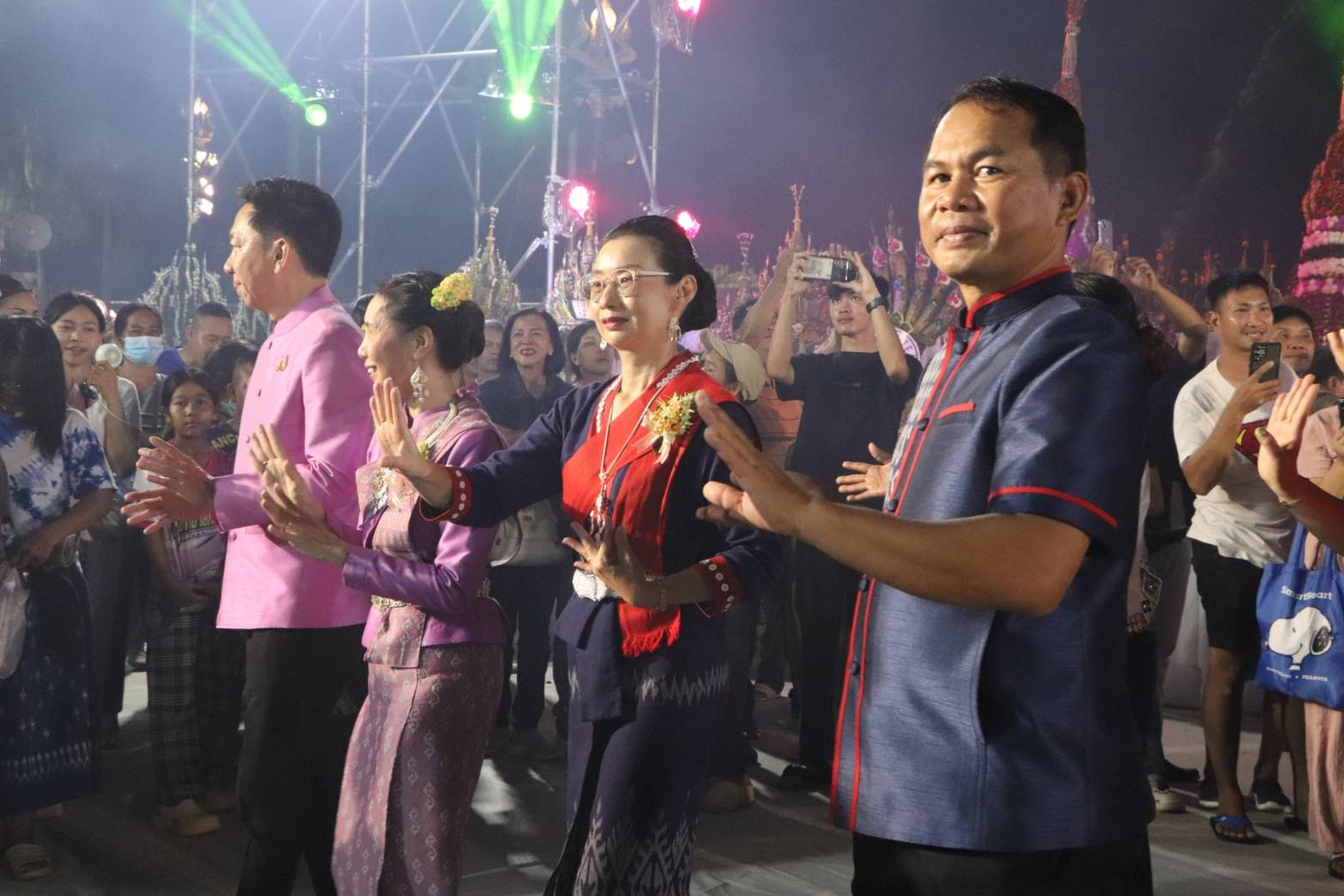 พช.นครพนม   ร่วมงานบวงสรวงพญาศรีสัตตนาคราช ประจำปี 2567 รวมพลคนเกิดวันเสาร์