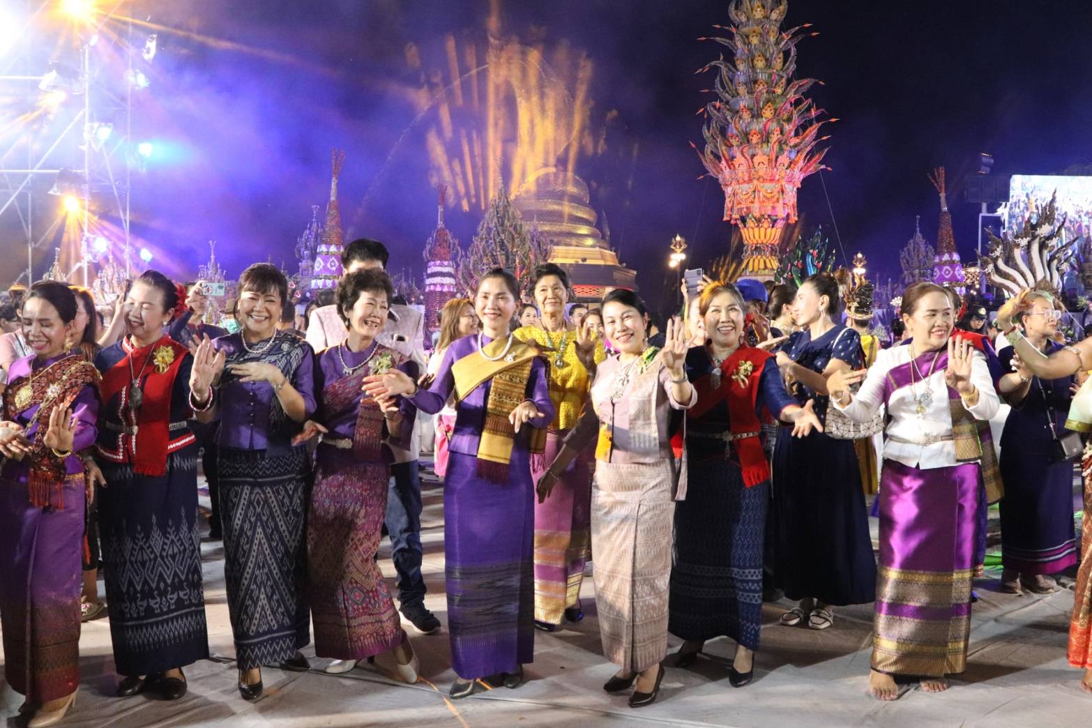 พช.นครพนม   ร่วมงานบวงสรวงพญาศรีสัตตนาคราช ประจำปี 2567 รวมพลคนเกิดวันเสาร์