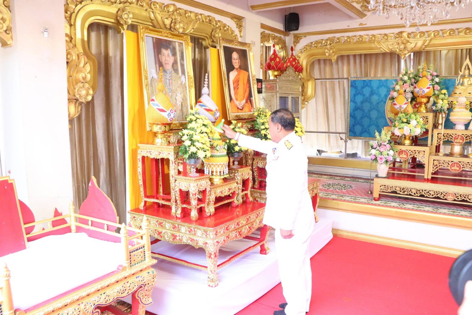 พช.นครพนม   ร่วมพิธีบรรพชาอุปสมบท เฉลิมพระเกียรติพระบาทสมเด็จพระเจ้าอยู่หัว เนื่องในโอกาสพระราชพิธีมหามงคลเฉลิมพระชนมพรรษา 6 รอบ 28 กรกฎาคม 2567