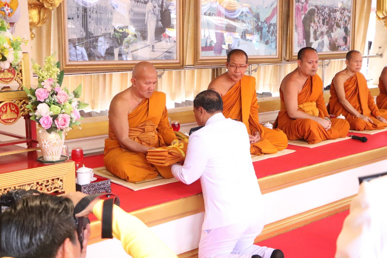 พช.นครพนม   ร่วมพิธีบรรพชาอุปสมบท เฉลิมพระเกียรติพระบาทสมเด็จพระเจ้าอยู่หัว เนื่องในโอกาสพระราชพิธีมหามงคลเฉลิมพระชนมพรรษา 6 รอบ 28 กรกฎาคม 2567