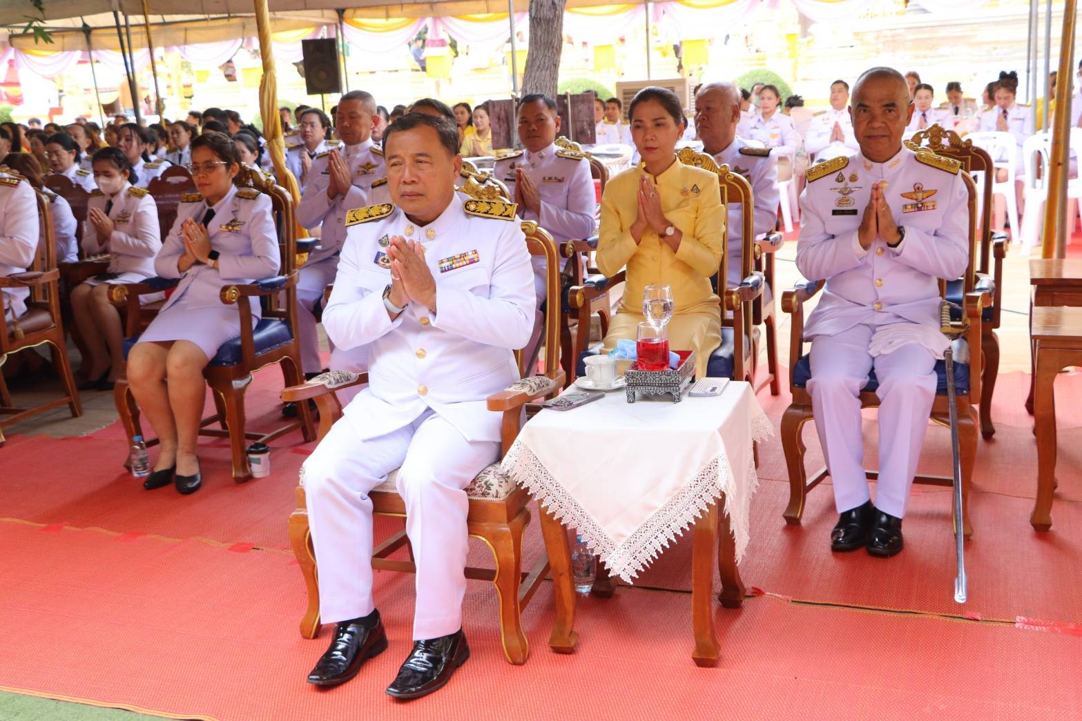 พช.นครพนม   ร่วมพิธีบรรพชาอุปสมบท เฉลิมพระเกียรติพระบาทสมเด็จพระเจ้าอยู่หัว เนื่องในโอกาสพระราชพิธีมหามงคลเฉลิมพระชนมพรรษา 6 รอบ 28 กรกฎาคม 2567