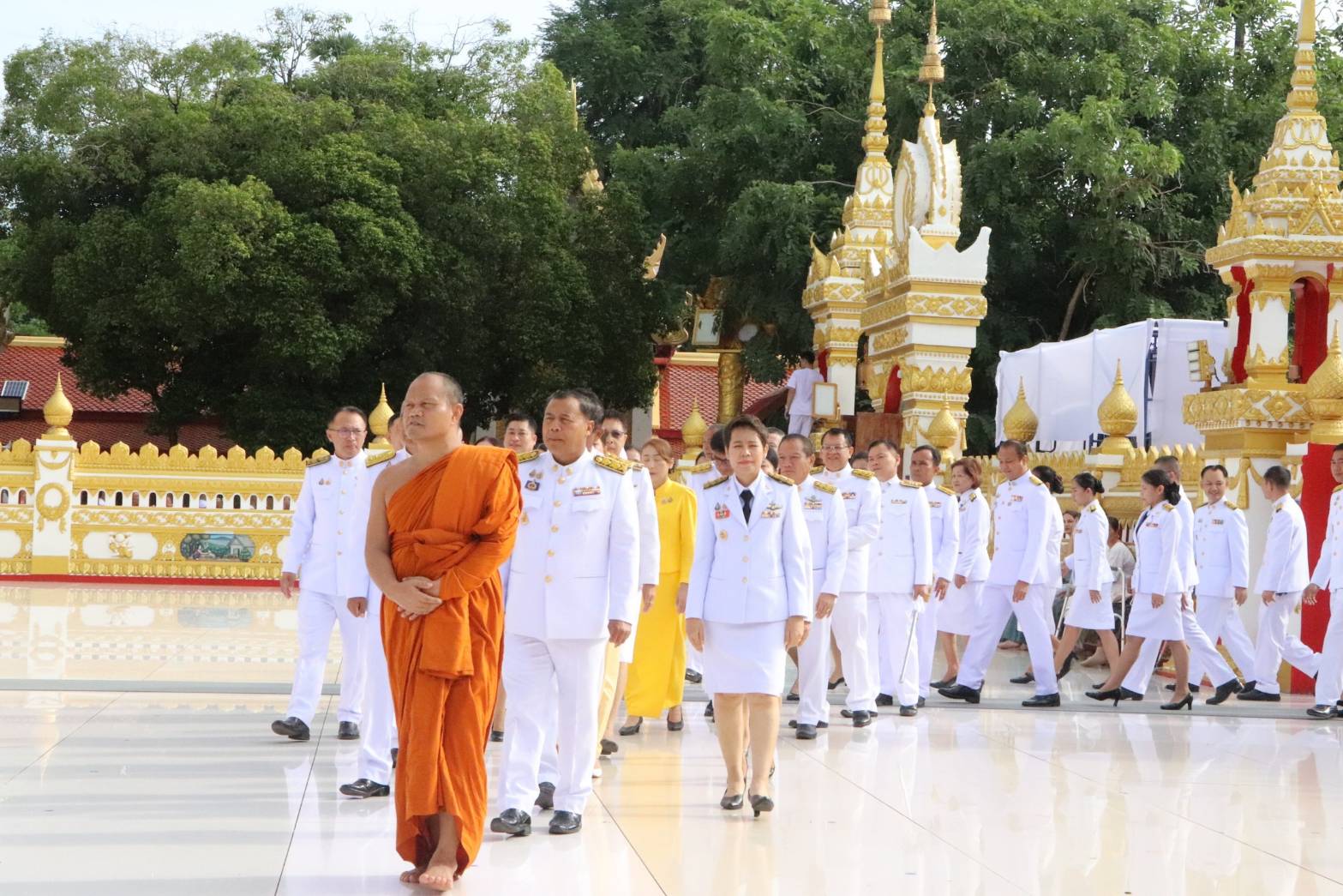 พช.นครพนม   ร่วมพิธีบรรพชาอุปสมบท เฉลิมพระเกียรติพระบาทสมเด็จพระเจ้าอยู่หัว เนื่องในโอกาสพระราชพิธีมหามงคลเฉลิมพระชนมพรรษา 6 รอบ 28 กรกฎาคม 2567
