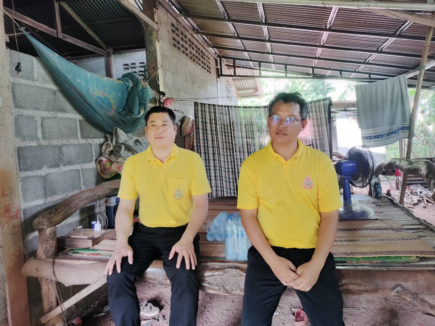 ผู้ว่าฯ นครพนม   ลงพื้นที่ตรวจเยี่ยมการซ่อมแซมบ้านเรือนให้ประชาชนกลุ่มเปราะบาง ในพื้นที่อำเภอวังยาง
