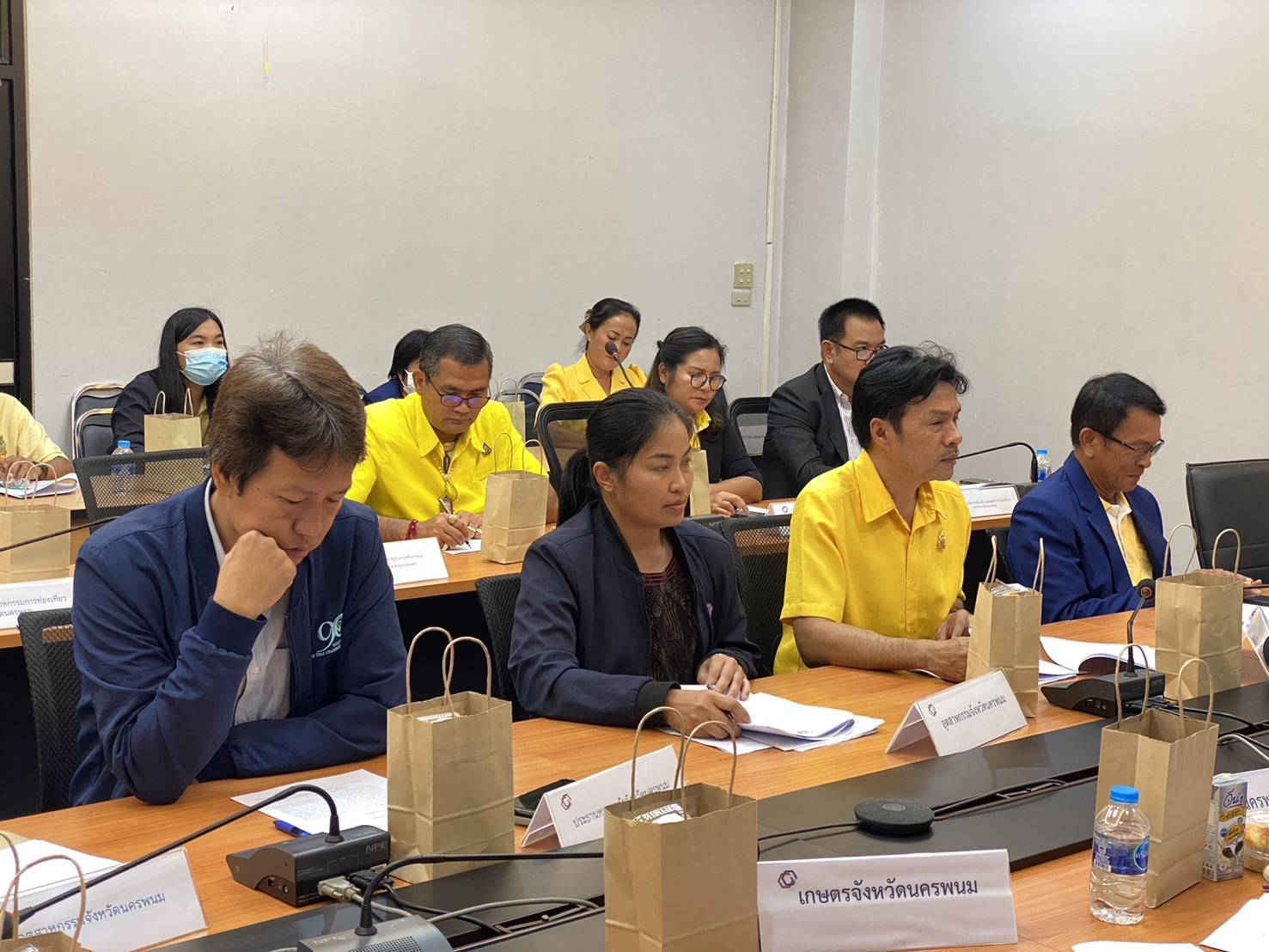 จังหวัดนครพนม   จัดประชุมกลไกขับเคลื่อนการพัฒนาเศรษฐกิจฐานรากระดับจังหวัด