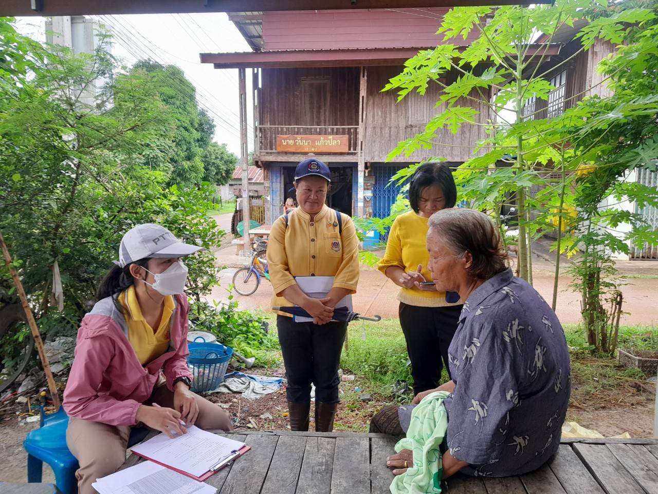 พช.นครพนม   ร่วมตรวจติดตามและประเมินผลแบบบูรณาการ โครงการแก้ไขปัญหาความยากจนแบบบูรณาการ “นครพนม สร้างสังคมอุดมสุข บำบัดทุกข์ด้วยชุมชนท้องถิ่น” งบประมาณตามแผนปฏิบัติราชการประจำปีของจังหวัดนครพนม ประจำปีงบประมาณ พ.ศ. 2566