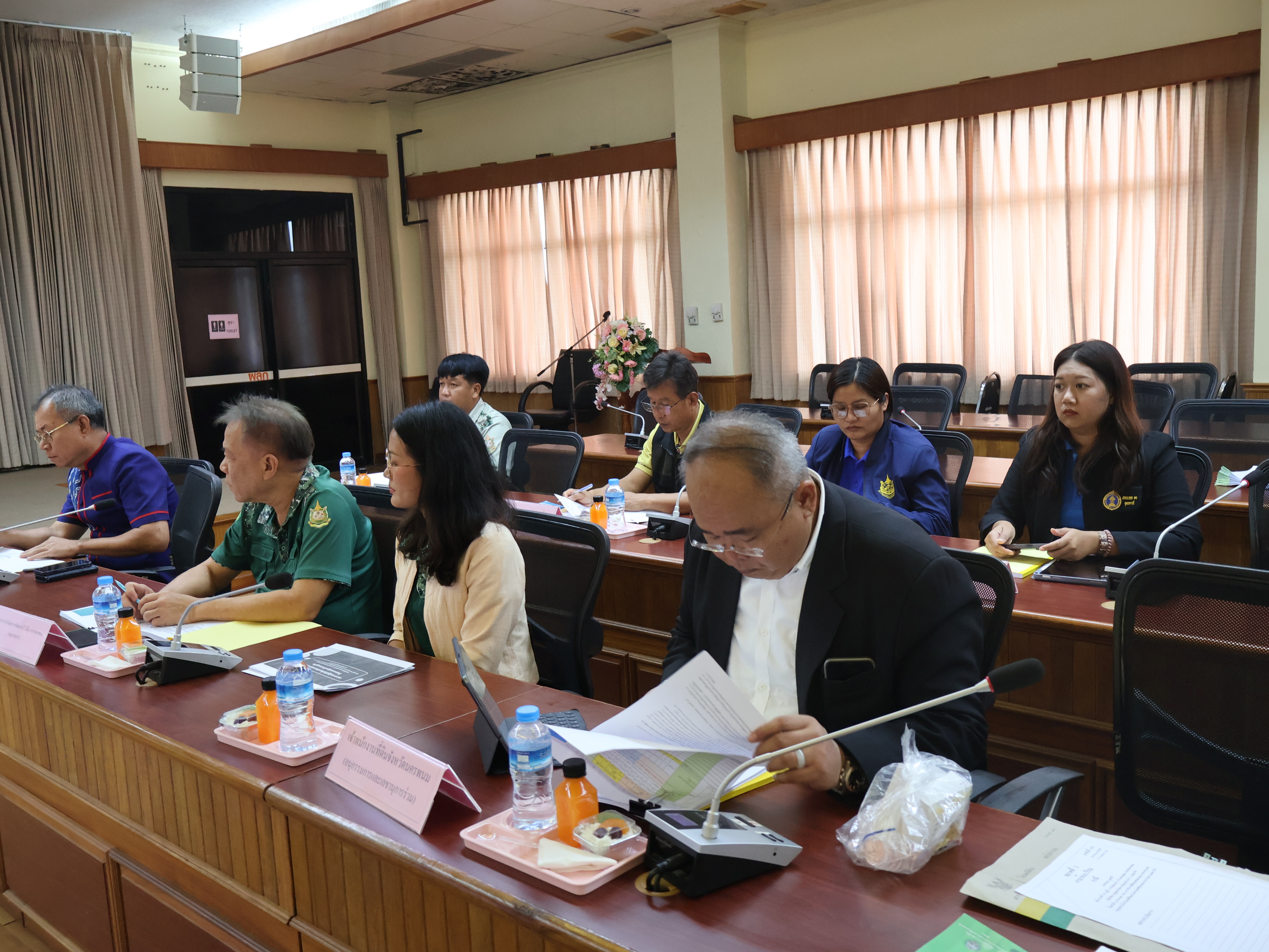 พช.นครพนม   ร่วมการประชุมคณะอนุกรรมการนโยบายที่ดินจังหวัด (คทช.จังหวัด) จังหวัดนครพนม ครั้งที่ 1/2567