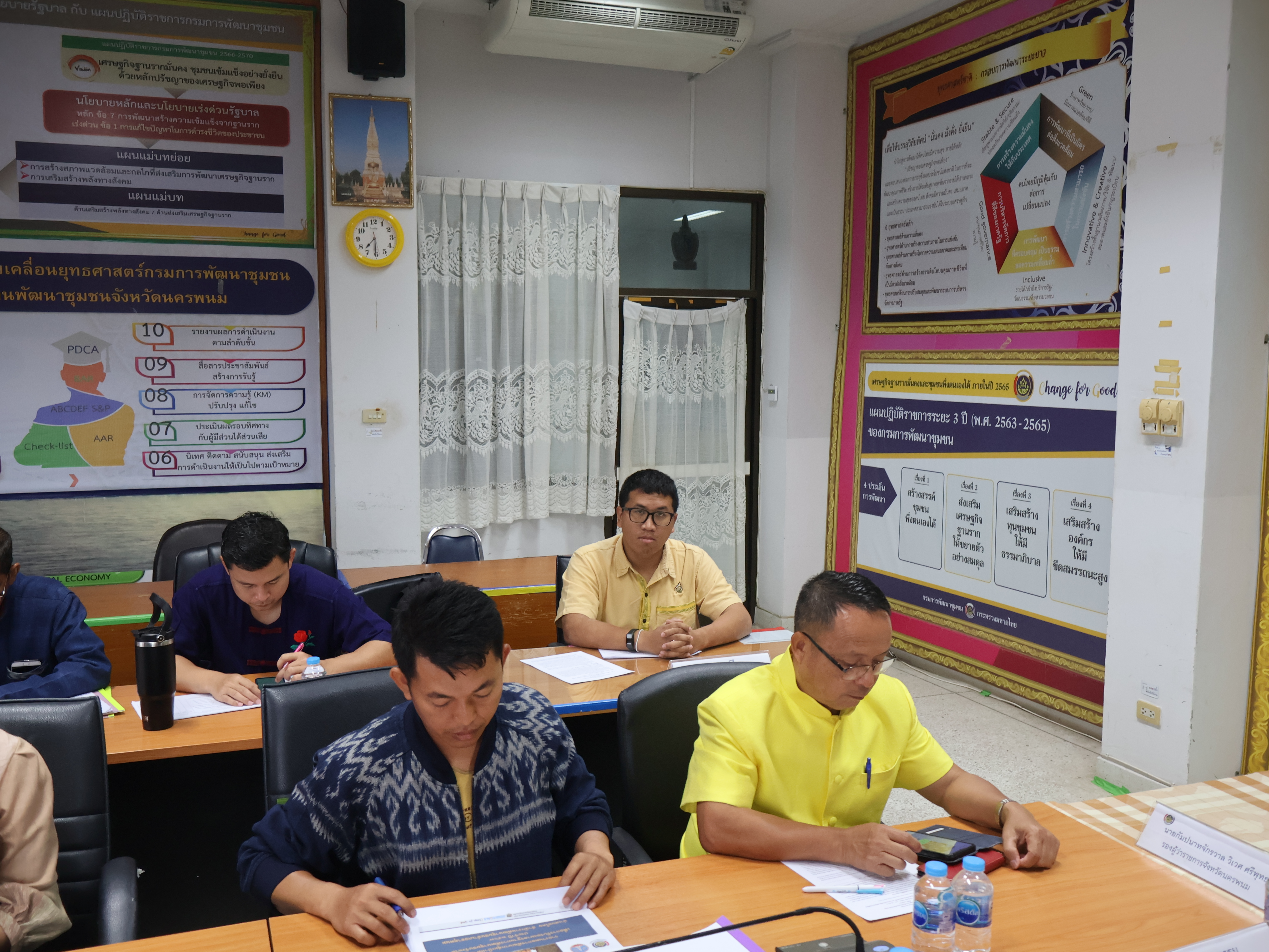 นครพนม   ประชุมคณะกรรมการรับรองมาตรฐานการพัฒนาชุมชนจังหวัดนครพนม ครั้งที่ 1/2567