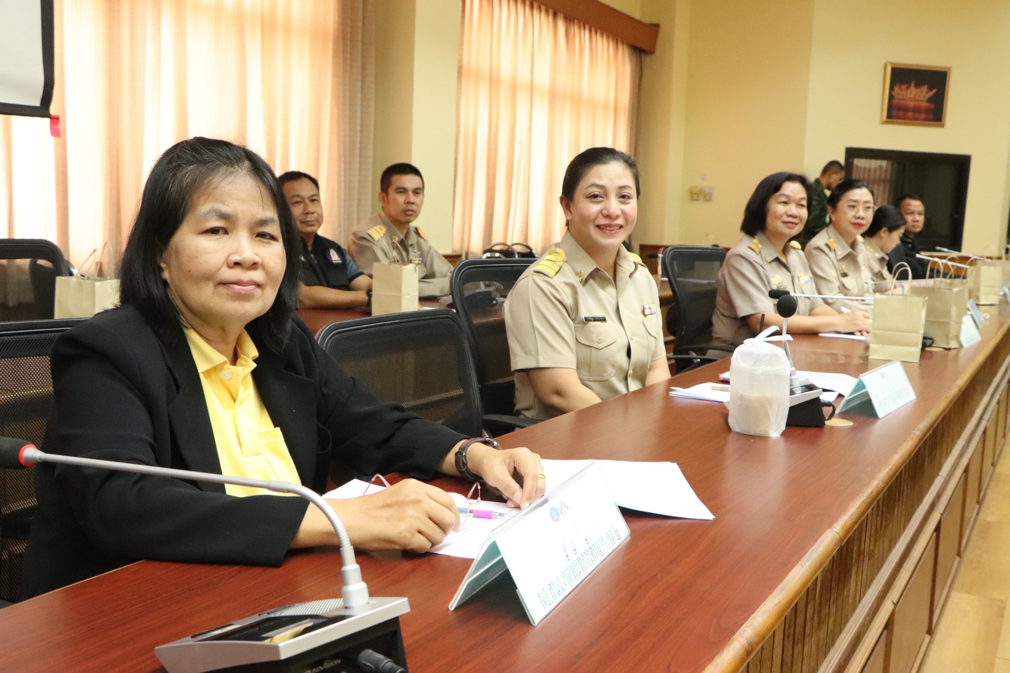 พช.นครพนม ร่วมประชุม ศอ.ปส.จ.นพ. ขับเคลื่อนการป้องกันและปราบปรามยาเสพติด