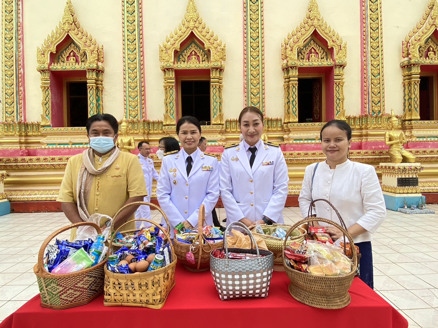 พช.นครพนม   ร่วมกิจกรรมเฉลิมพระเกียรติสมเด็จเจ้าฟ้าฯ กรมพระศรีสวางควัฒน วรขัตติยราชนารี เนื่องในโอกาสวันคล้ายวันประสูติ