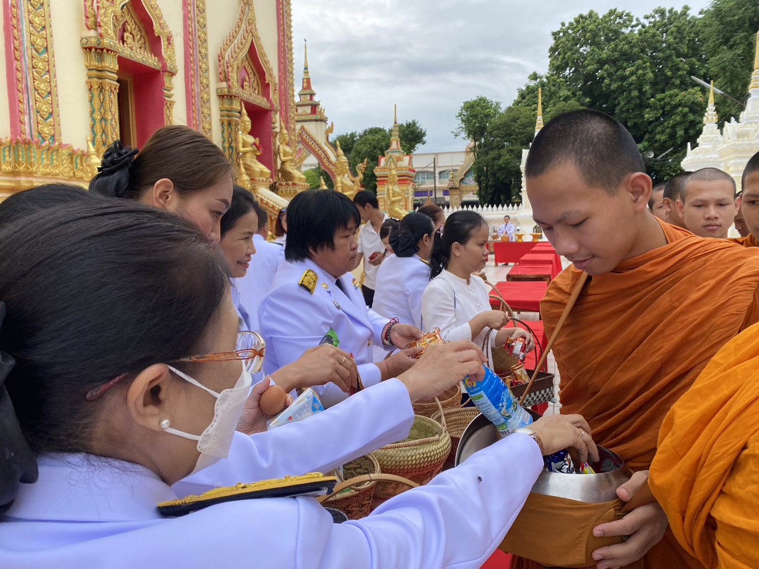 พช.นครพนม   ร่วมกิจกรรมเฉลิมพระเกียรติสมเด็จเจ้าฟ้าฯ กรมพระศรีสวางควัฒน วรขัตติยราชนารี เนื่องในโอกาสวันคล้ายวันประสูติ