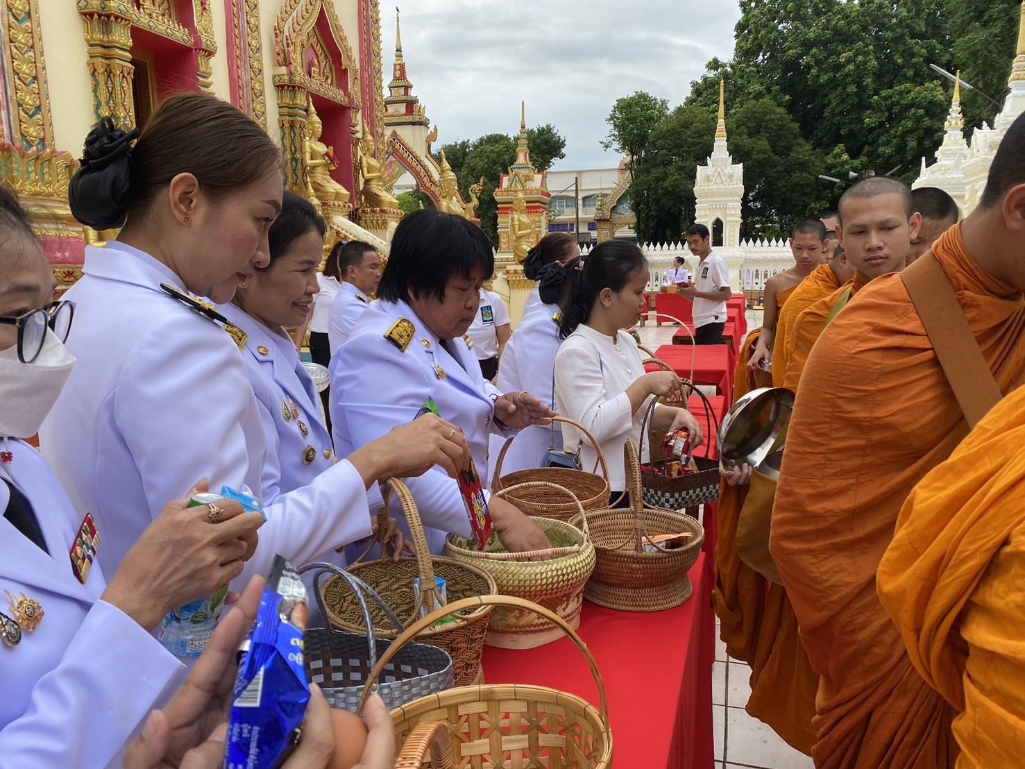 พช.นครพนม   ร่วมกิจกรรมเฉลิมพระเกียรติสมเด็จเจ้าฟ้าฯ กรมพระศรีสวางควัฒน วรขัตติยราชนารี เนื่องในโอกาสวันคล้ายวันประสูติ