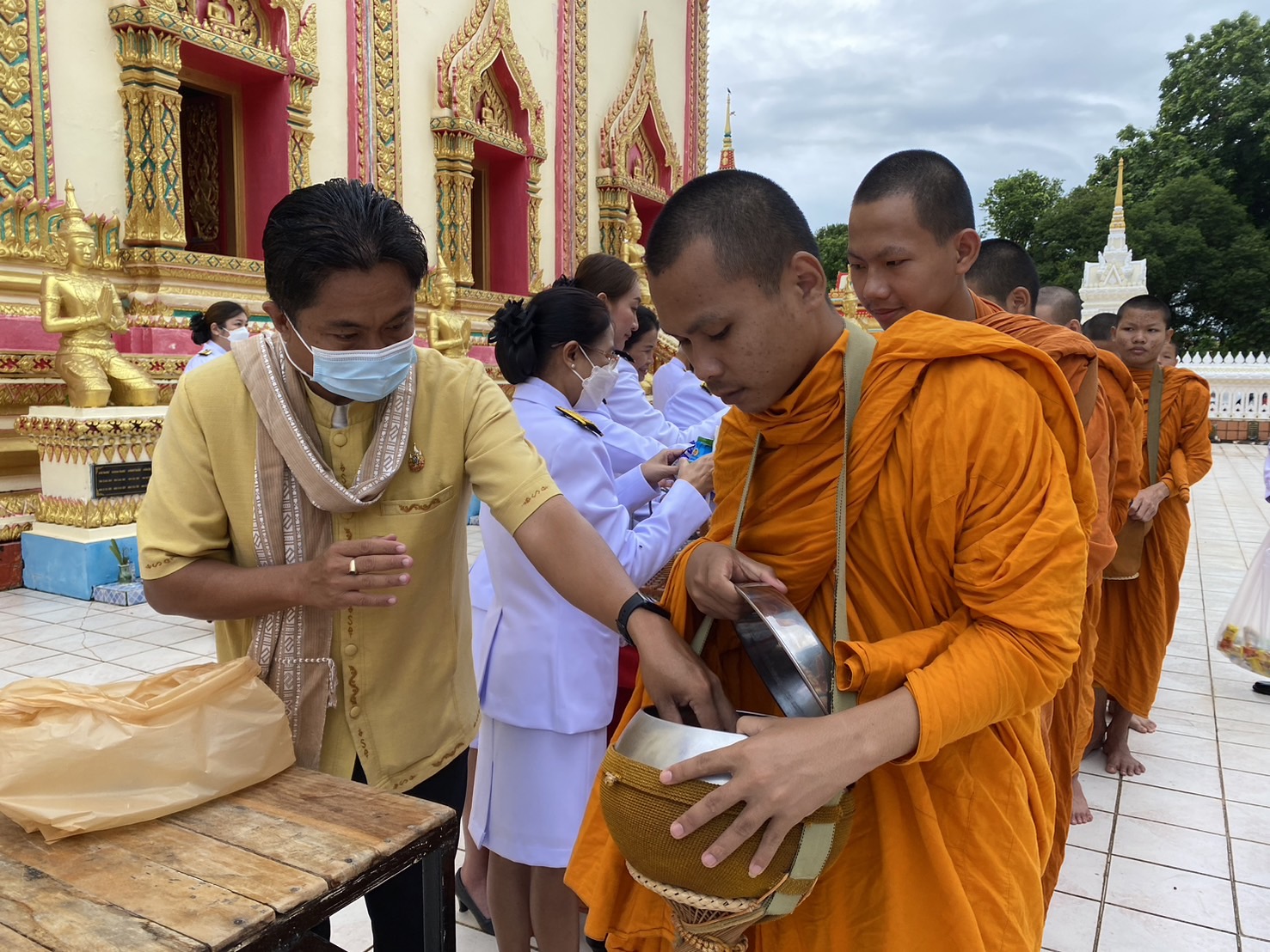 พช.นครพนม   ร่วมกิจกรรมเฉลิมพระเกียรติสมเด็จเจ้าฟ้าฯ กรมพระศรีสวางควัฒน วรขัตติยราชนารี เนื่องในโอกาสวันคล้ายวันประสูติ