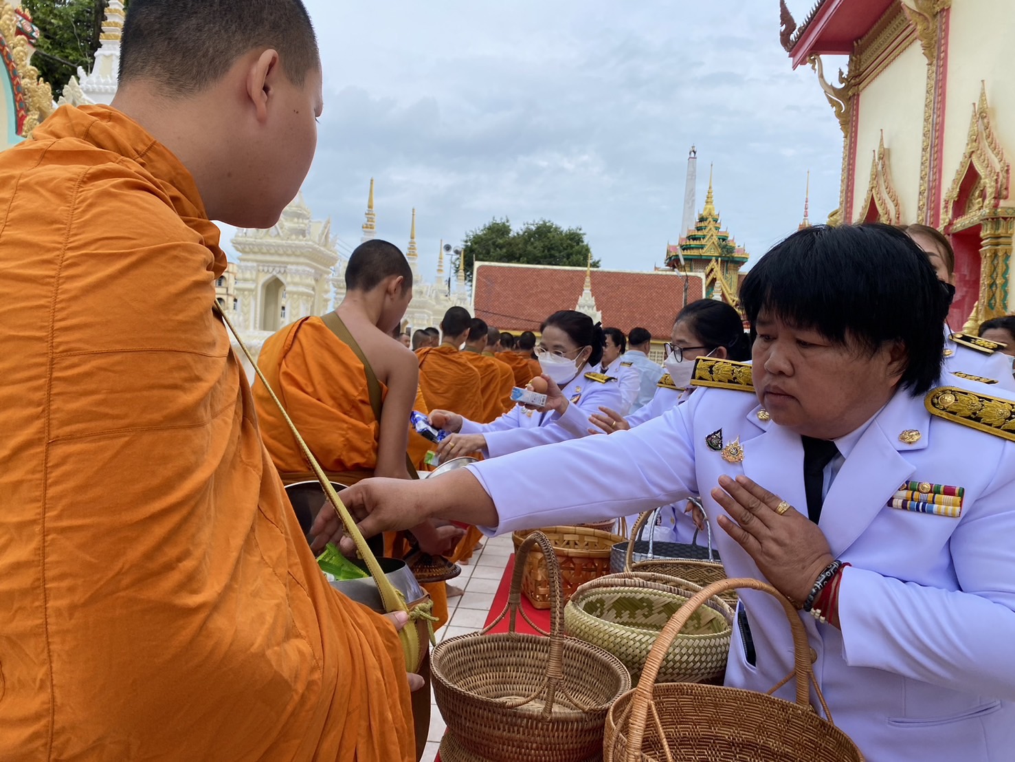 พช.นครพนม   ร่วมกิจกรรมเฉลิมพระเกียรติสมเด็จเจ้าฟ้าฯ กรมพระศรีสวางควัฒน วรขัตติยราชนารี เนื่องในโอกาสวันคล้ายวันประสูติ