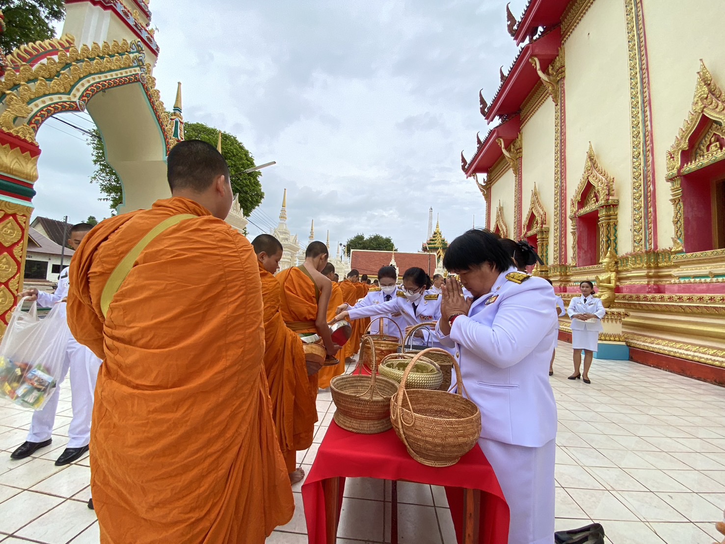 พช.นครพนม   ร่วมกิจกรรมเฉลิมพระเกียรติสมเด็จเจ้าฟ้าฯ กรมพระศรีสวางควัฒน วรขัตติยราชนารี เนื่องในโอกาสวันคล้ายวันประสูติ