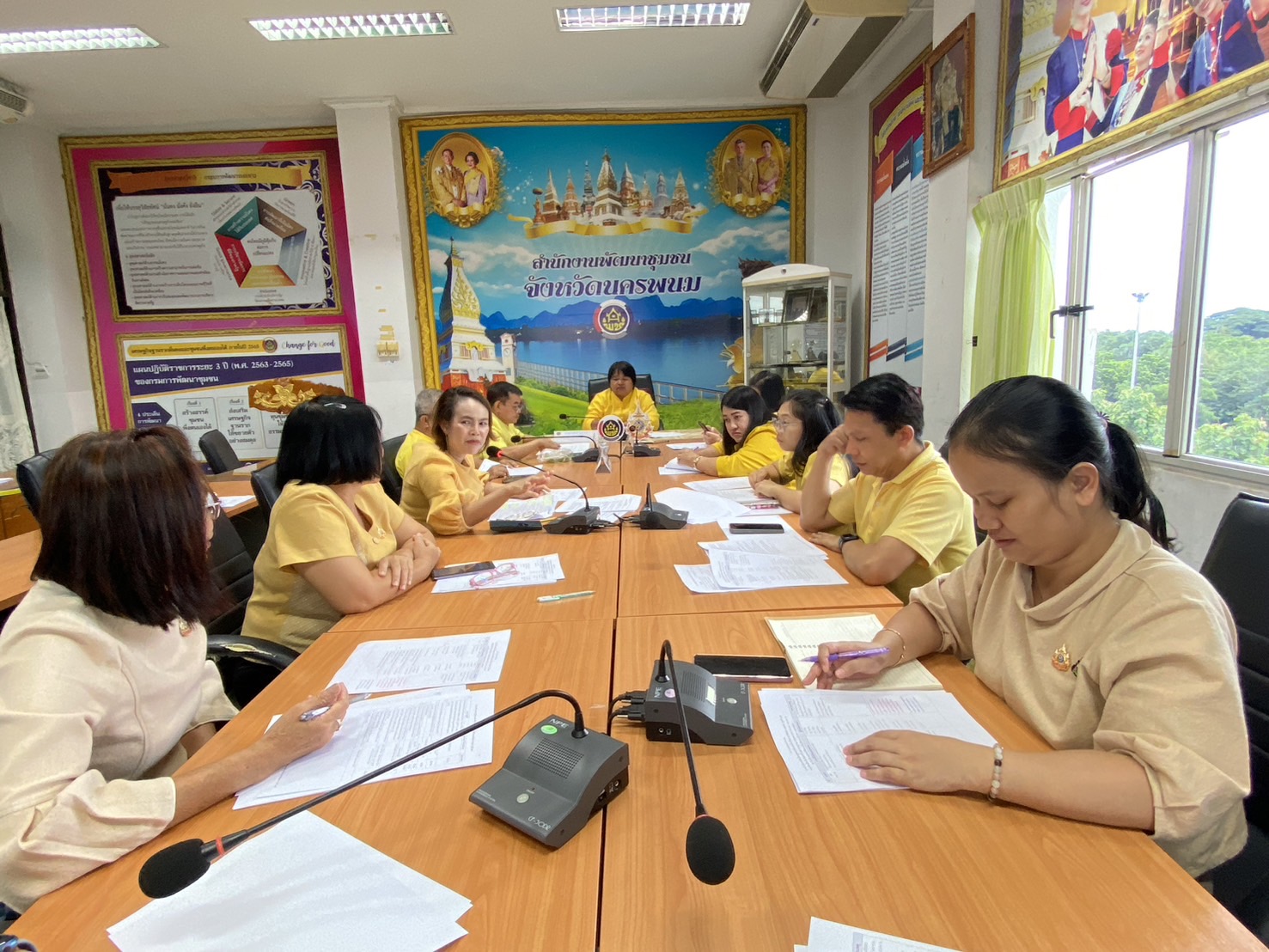 พช.นครพนม  ประชุมคณะกรรมการดำเนินการและคุมสอบคัดเลือกบุคคลเพื่อแต่งตั้งเป็นอาสาพัฒนา (อสพ.) รุ่นที่ 76