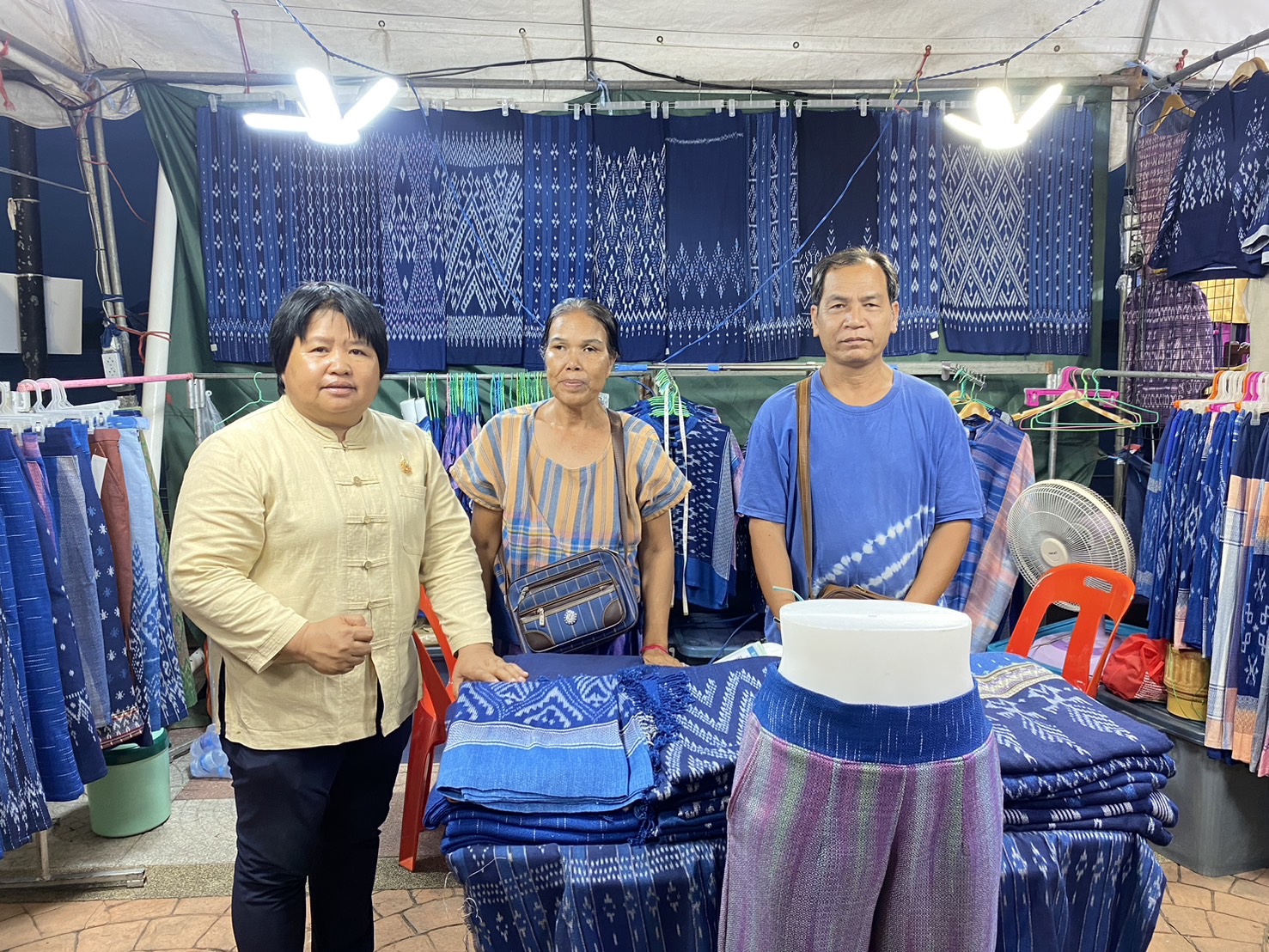 OTOP นครพนม   ร่วมจำหน่ายในงานบวงสรวงพญาศรีสัตตนาคราช ประจำปี 2567