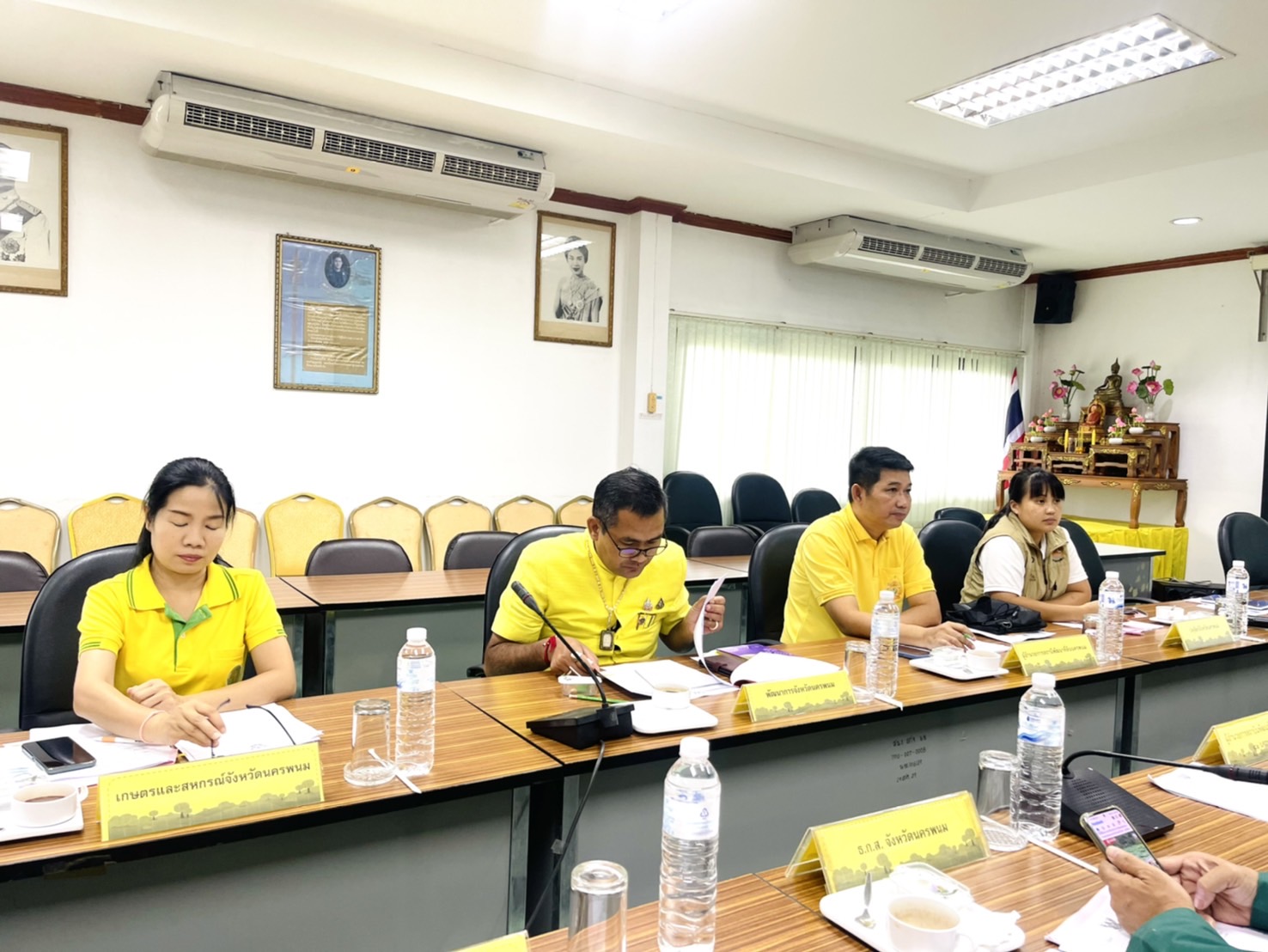 พช.นครพนม   ร่วมประชุมคณะทำงานส่งเสริมพัฒนาอาชีพและการตลาด ครั้งที่ 3/2567