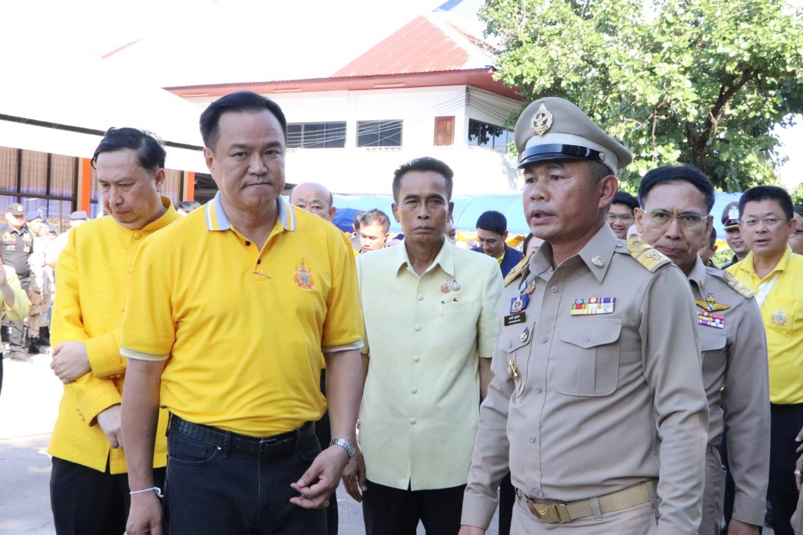 รองนายกฯ และรัฐมนตรีว่าการกระทรวงมหาดไทย   ลงพื้นที่ติดตามผลการขับเคลื่อนภารกิจของกระทรวงมหาดไทยและมอบนโยบาย “บำบัดทุกข์ บำรุงสุข” พื้นที่จังหวัดนครพนม