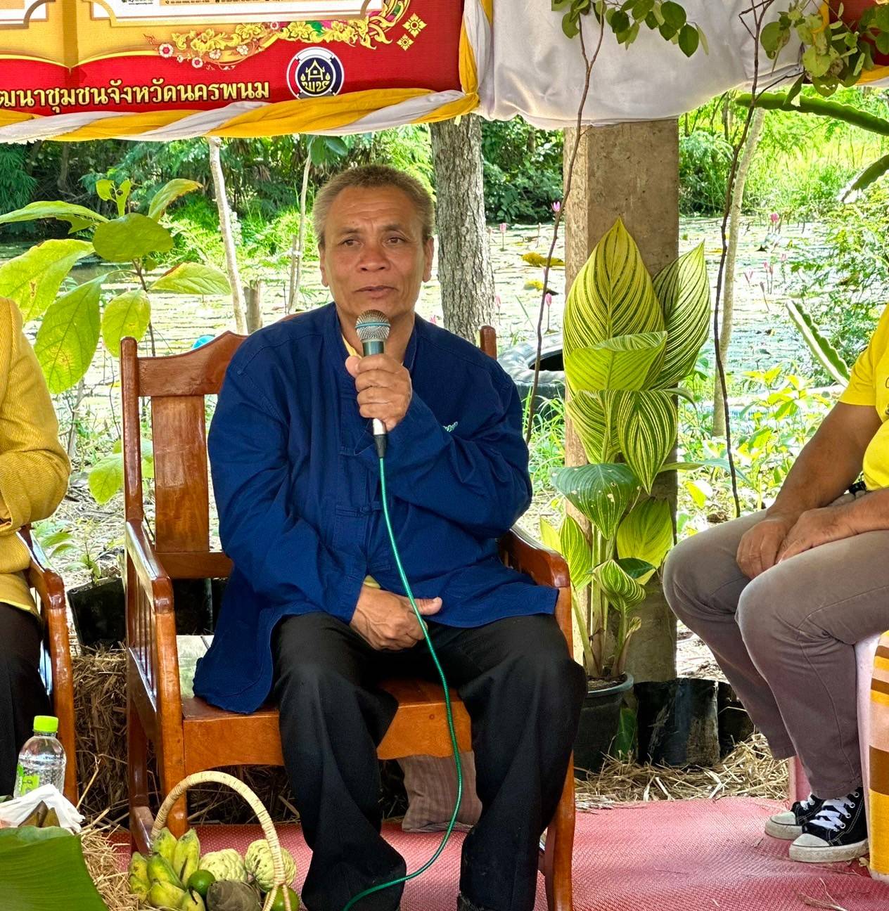 ผู้ว่าฯ นครพนม   พาลงพื้นจัดโครงการ โคก หนอง นา อารยเกษตร เฉลิมพระเกียรติพระบาทสมเด็จพระเจ้าอยู่หัว เนื่องในโอกาสพระราชพิธีมหามงคลเฉลิมพระชนมพรรษา 6 รอบ 28 กรกฎาคม 2567