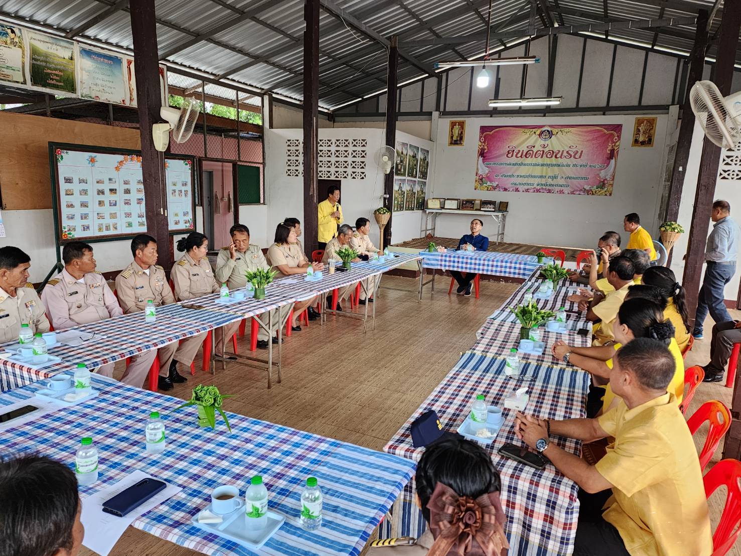 ผู้ว่าฯ นครพนม   ลงพื้นที่ตรวจติดตามการขับเคลื่อนนโยบายสำคัญของรัฐบาลและกระทรวงมหาดไทย พื้นที่อำเภอนาทม
