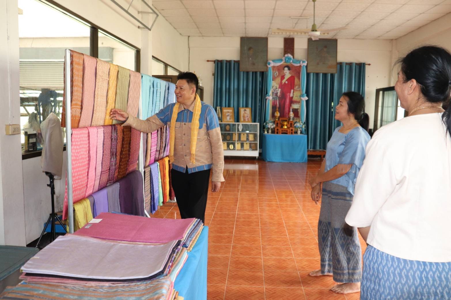 พช.นครพนม   รับการตรวจติดตามผลการปฏิบัติราชการตามนโยบายรัฐบาล การบูรณาการตรวจติดตามงานนโยบายรัฐบาล ภารกิจเร่งด่วนของกระทรวงมหาดไทย และยุทธศาสตร์กรมการพัฒนาชุมชน พื้นที่จังหวัดนครพนม