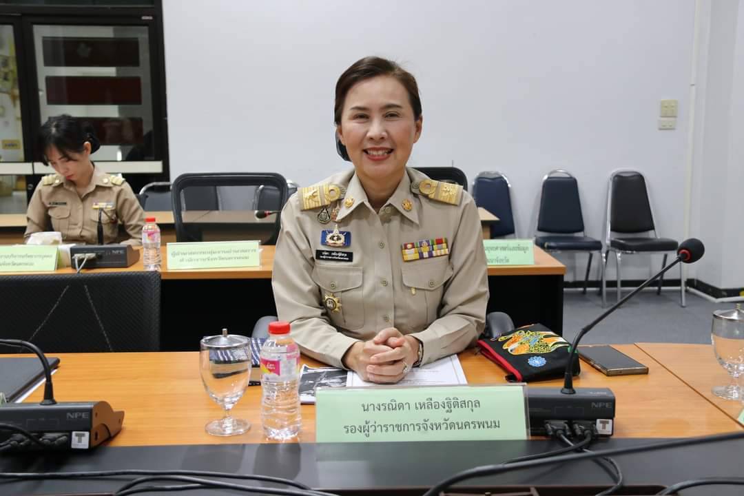 พช.นครพนม   ร่วมประชุมขับเคลื่อนและติดตามนโยบายของรัฐบาลและภารกิจสำคัญของปลัดกระทรวงมหาดไทย ประจำปีงบประมาณ พ.ศ.2567