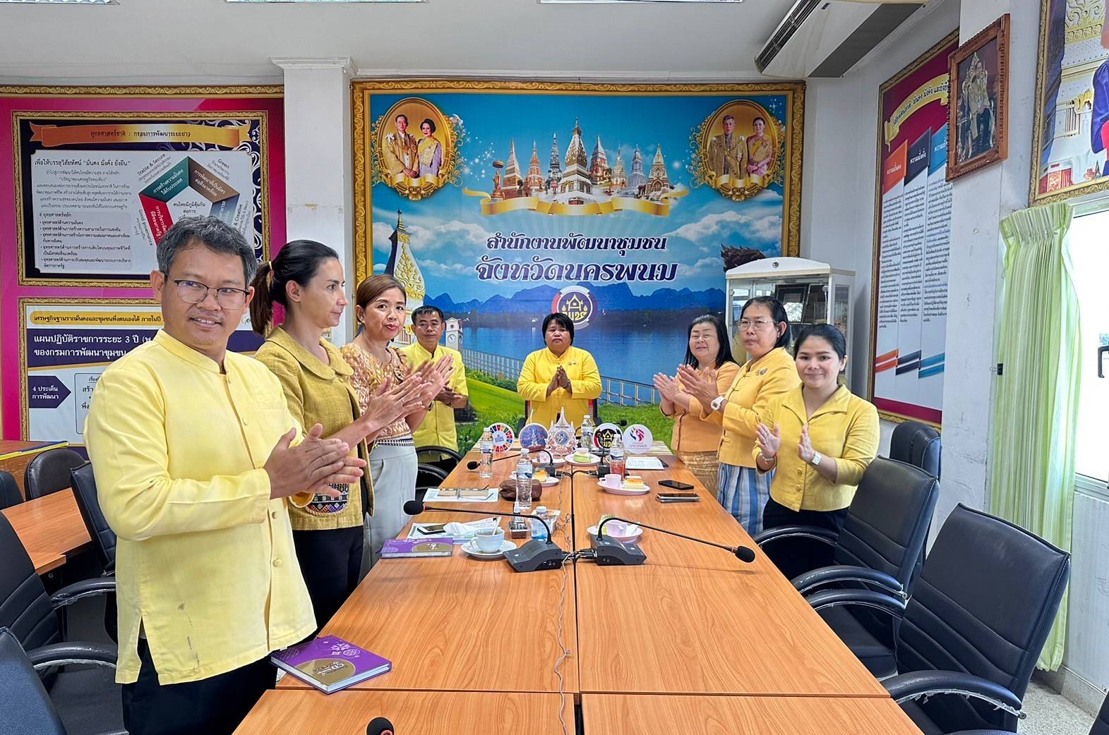 พช.นครพนม   ร่วมประชุมกรมการพัฒนาชุมชน ครั้งที่ 8/2567 ประจำเดือนสิงหาคม 2567 ผ่านระบบการประชุมทางไกล Video Conference