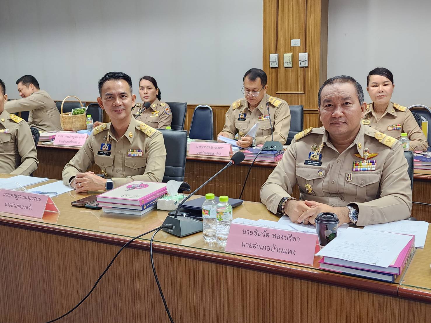 พช.นครพนม   ร่วมการประชุมหัวหน้าส่วนมหาดไทย นายอำเภอ ขับเคลื่อนการพัฒนา และดูแลความเป็นอยู่ของประชาชน