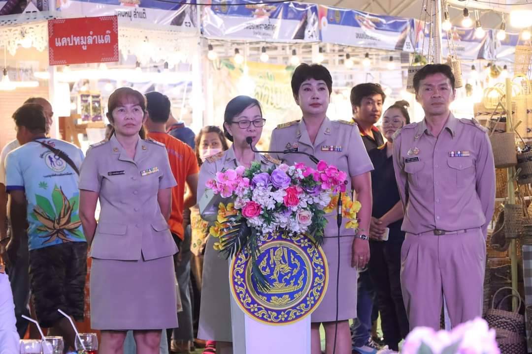 พช.นครพนม   ร่วมพิธีเปิดงาน “Nakhon Phanom Trade Fair 2024”
