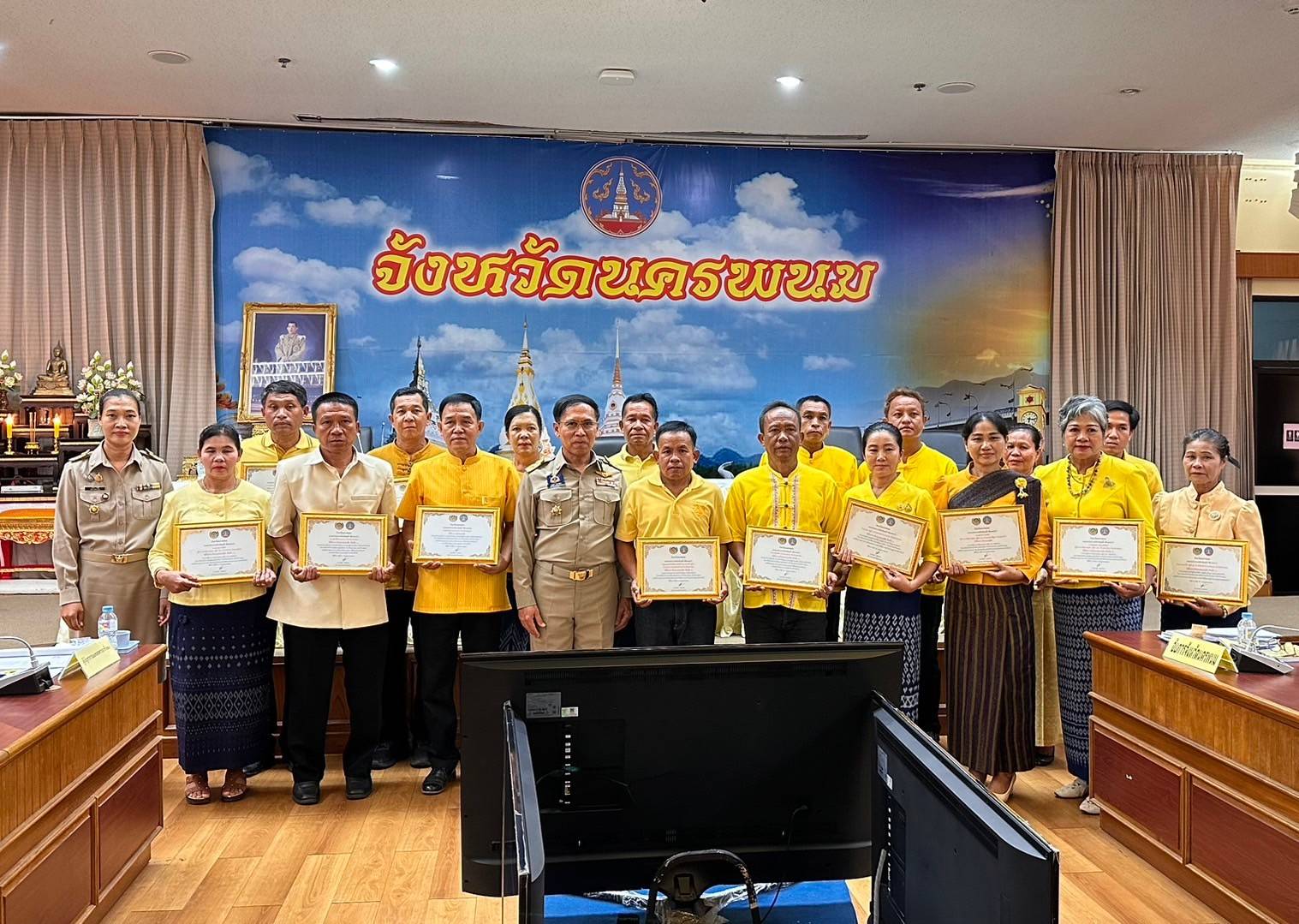 พช.นครพนม   ร่วมประชุมคณะกรมการจังหวัดนครพนม ครั้งที่ 8/2567 ประจำเดือนสิงหาคม 2567