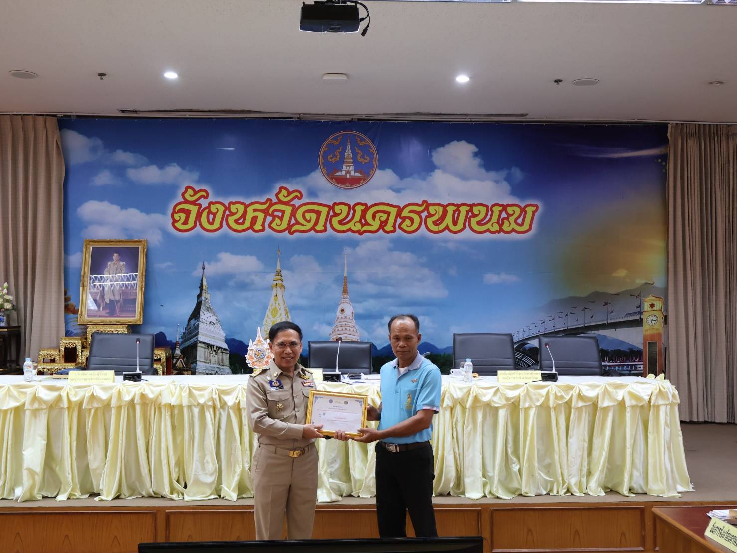 พช.นครพนม   ร่วมประชุมคณะกรมการจังหวัดนครพนม ครั้งที่ 8/2567 ประจำเดือนสิงหาคม 2567