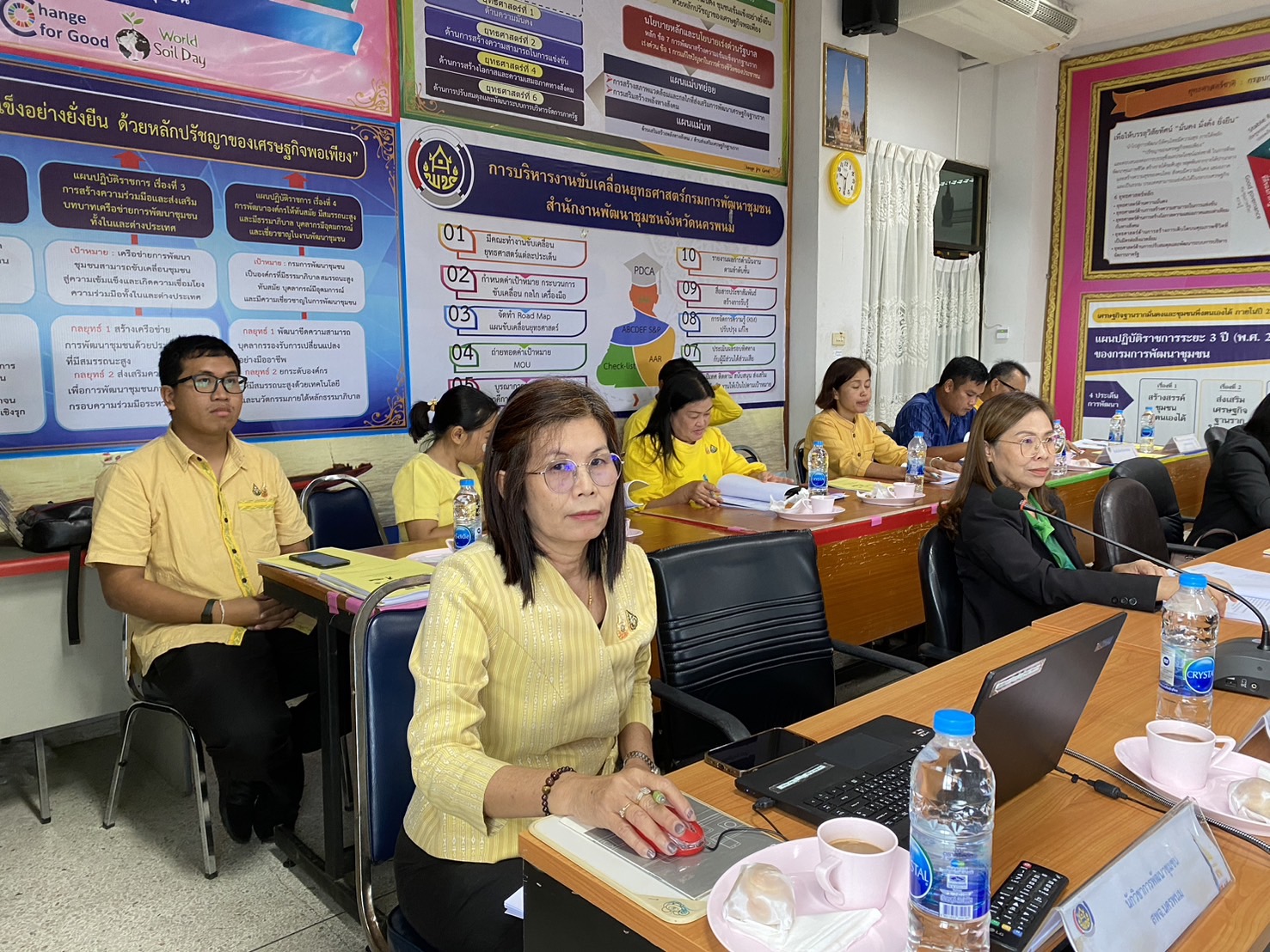 จังหวัดนครพนม   ประชุมนำเสนอผลการจัดเก็บและรับรองคุณภาพข้อมูล จปฐ. ระดับจังหวัด ประจำปี 2567