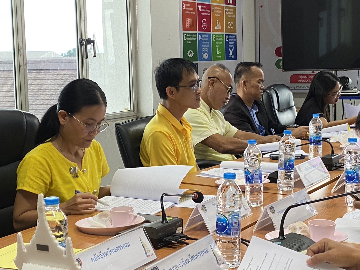 จังหวัดนครพนม   ประชุมนำเสนอผลการจัดเก็บและรับรองคุณภาพข้อมูล จปฐ. ระดับจังหวัด ประจำปี 2567