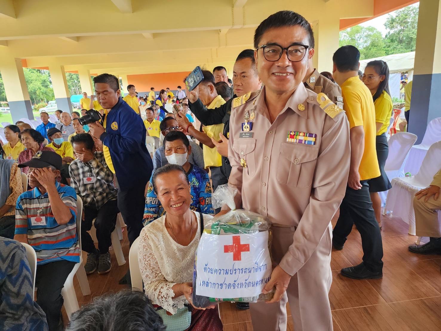 พช.นครพนม   ร่วมโครงการจังหวัดเคลื่อนที่แบบบูรณาการ “หน่วยบำบัดทุกข์ บำรุงสุข สร้างรอยยิ้มให้ประชาชนจังหวัดนครพนม” ประจำปีงบประมาณ พ.ศ. 2567 พื้นที่อำเภอท่าอุเทน