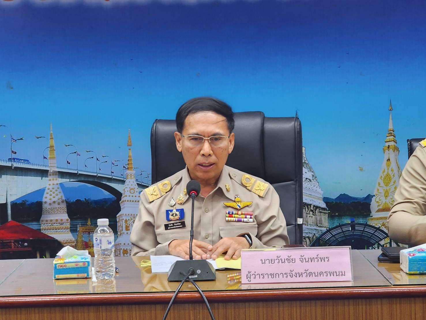 พช.นครพนม   ร่วมประชุมหัวหน้าส่วนราชการในสังกัดกระทรวงมหาดไทย หัวหน้าหน่วยงานรัฐวิสาหกิจสังกัดกระทรวงมหาดไทยและนายอำเภอ ประจำเดือนกันยายน 2567