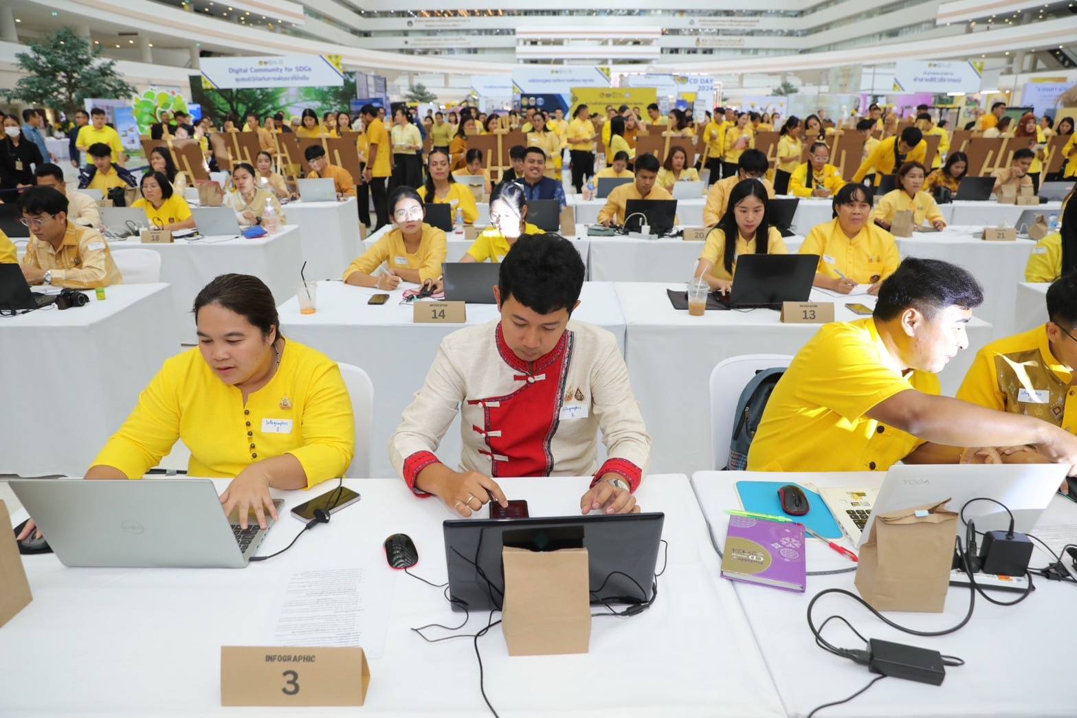 พช.นครพนม   ร่วมงานประกวดกิจกรรม CD Challenge 2024 ในงานวันพัฒนาชุมชน ปี 2567 (CD DAY 2024)
