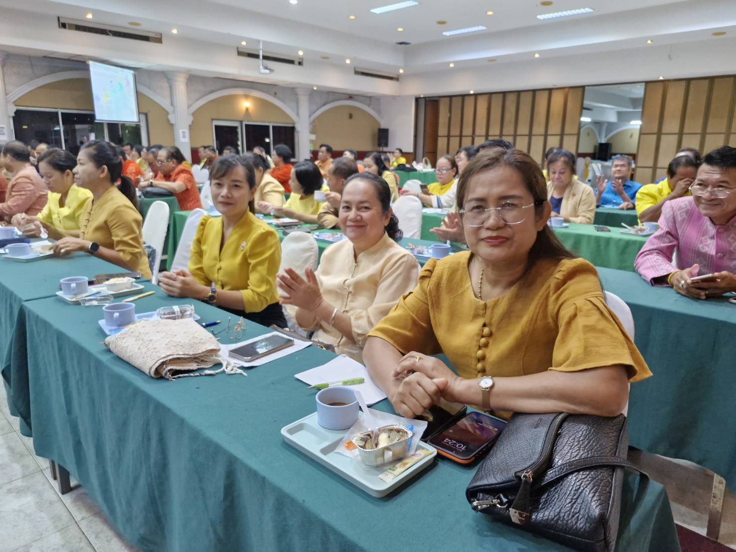 พช.นครพนม   ร่วมการประชุมเชิงปฏิบัติการตรวจติดตามผลการดำเนินงานของหน่วยรับตรวจรายไตรมาส ไตรมาส 4 ประจำปีงบประมาณ พ.ศ. 2567
