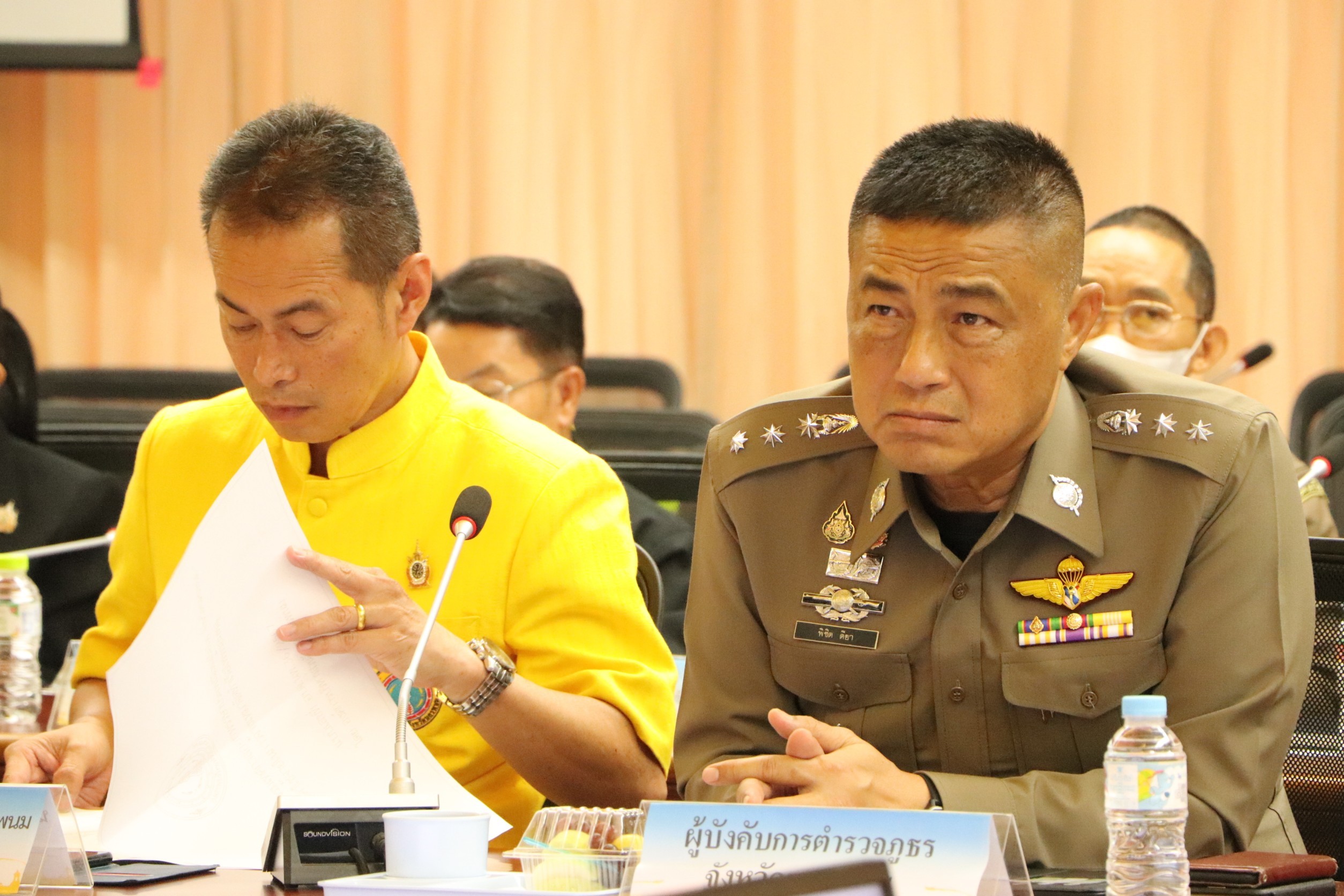 พช.นครพนม    ร่วมประชุมติดตามความคืบหน้าเตรียมจัดงานประเพณีไหลเรือไฟและงานกาชาดจังหวัดนครพนม ประจำปี 2567