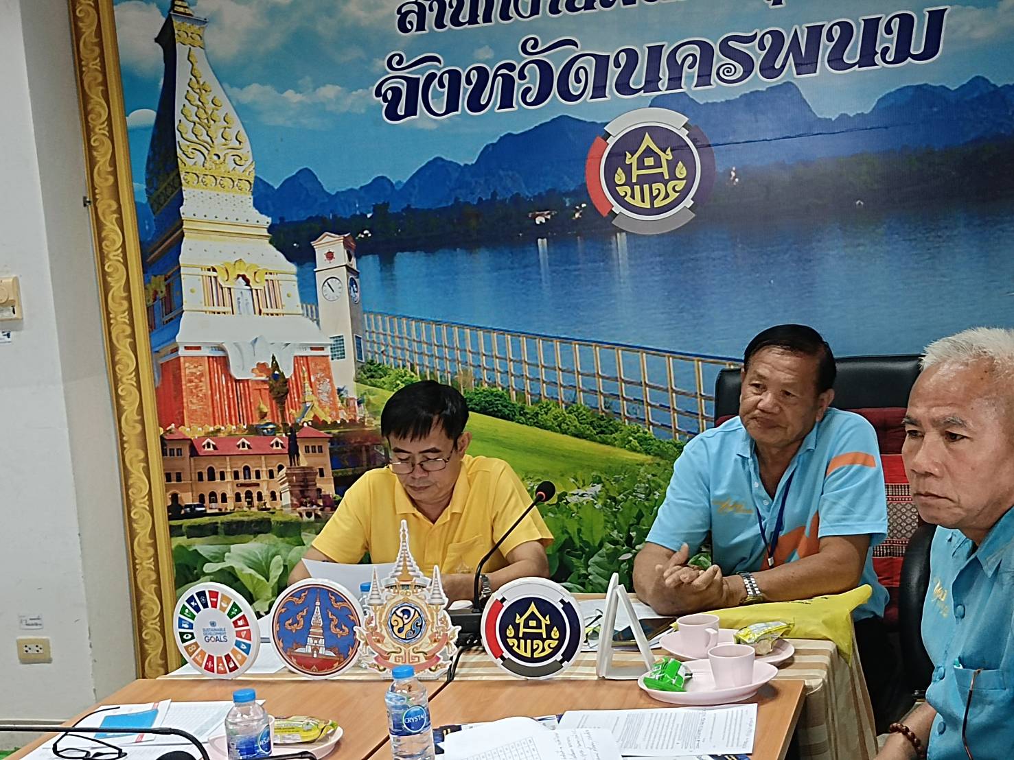 พช.นครพนม   หนุนเสริมการประชุมคณะกรรมการเครือข่ายกองทุนแม่ของแผ่นดิน จังหวัดนครพนม ครั้งที่ 2/2567