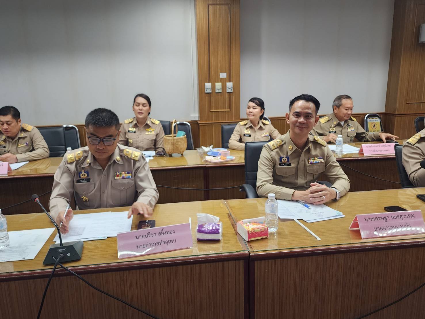 พช.นครพนม   ร่วมประชุมหัวหน้าส่วนราชการในสังกัดกระทรวงมหาดไทย หัวหน้าหน่วยงานรัฐวิสาหกิจสังกัดกระทรวงมหาดไทยและนายอำเภอ ประจำเดือนกันยายน 2567