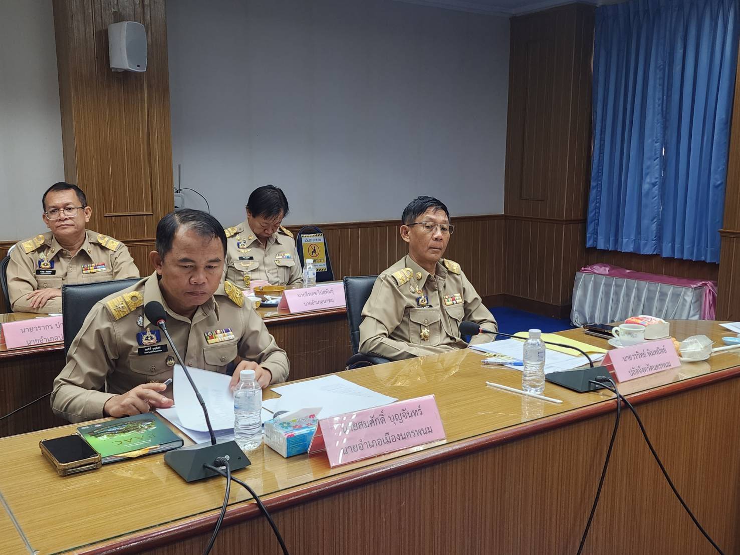 พช.นครพนม   ร่วมประชุมหัวหน้าส่วนราชการในสังกัดกระทรวงมหาดไทย หัวหน้าหน่วยงานรัฐวิสาหกิจสังกัดกระทรวงมหาดไทยและนายอำเภอ ประจำเดือนกันยายน 2567