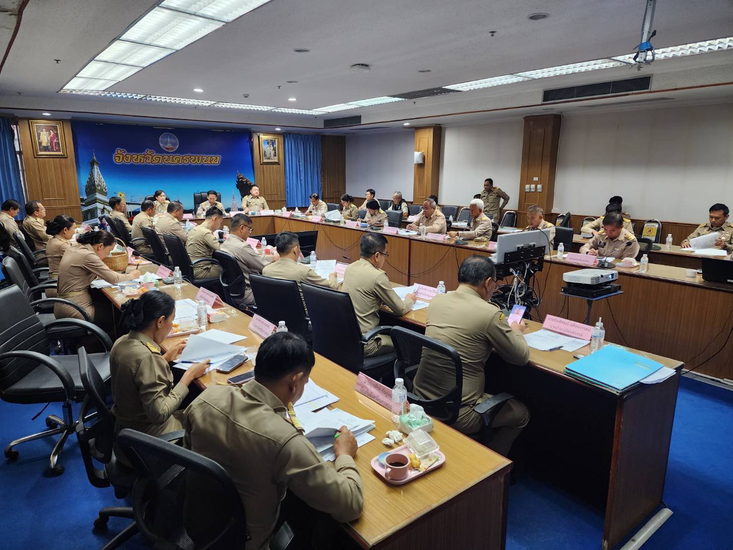 พช.นครพนม   ร่วมประชุมหัวหน้าส่วนราชการในสังกัดกระทรวงมหาดไทย หัวหน้าหน่วยงานรัฐวิสาหกิจสังกัดกระทรวงมหาดไทยและนายอำเภอ ประจำเดือนกันยายน 2567