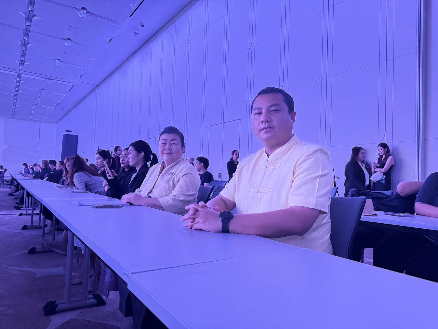 พช.นครพนม   ร่วมงานสัมมนาประจำปีคณะทำงานการพัฒนาเศรษฐกิจฐานราก