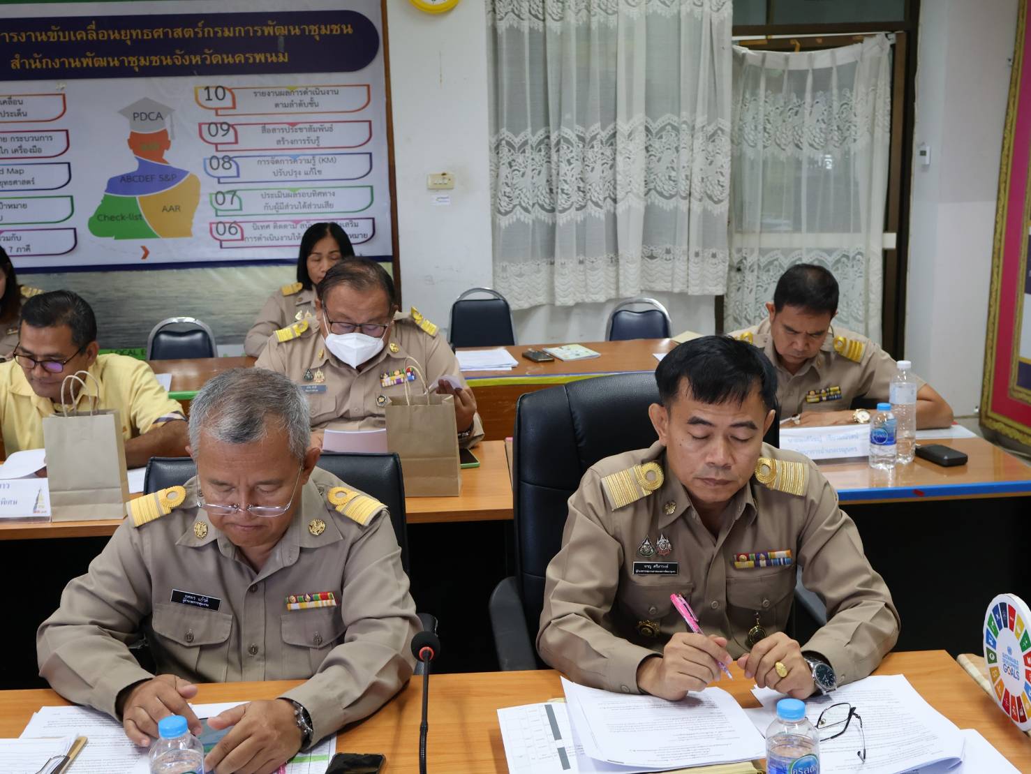พช.นครพนม   ประชุมผู้อำนวยการกลุ่มงานฯ พัฒนาการอำเภอ และนักวิชาการพัฒนาชุมชนจังหวัดนครพนม ครั้งที่ 8/2567 ประจำเดือนกันยายน 2567