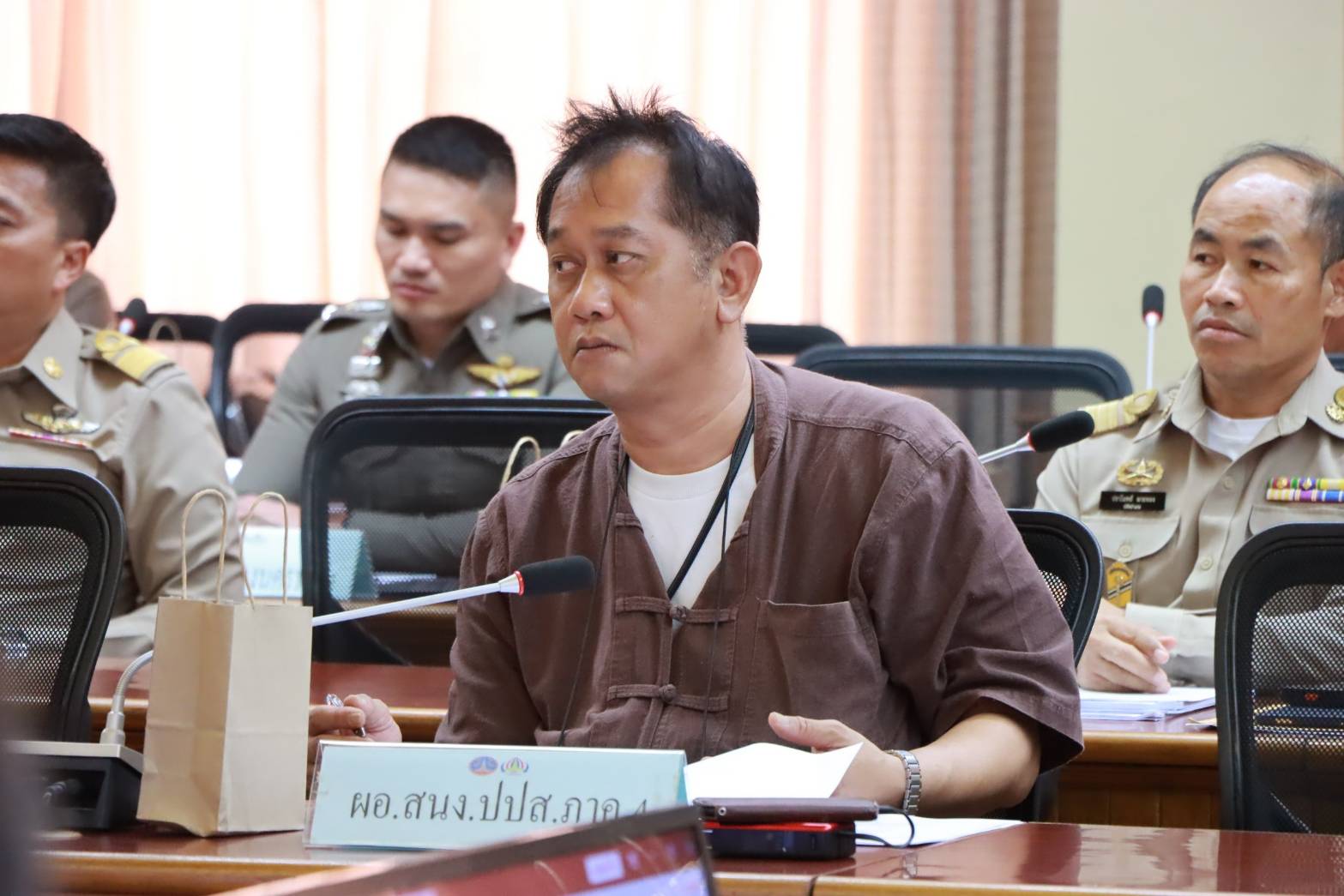 พช.นครพนม   ร่วมประชุม ศอ.ปส.จ. ขับเคลื่อนการป้องกันและปราบปรามยาเสพติด