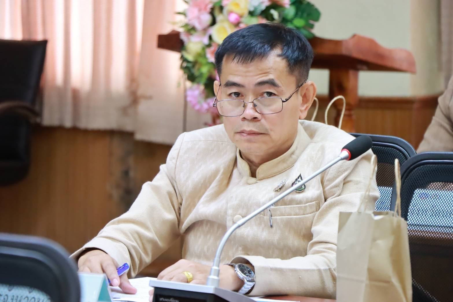 พช.นครพนม   ร่วมประชุม ศอ.ปส.จ. ขับเคลื่อนการป้องกันและปราบปรามยาเสพติด