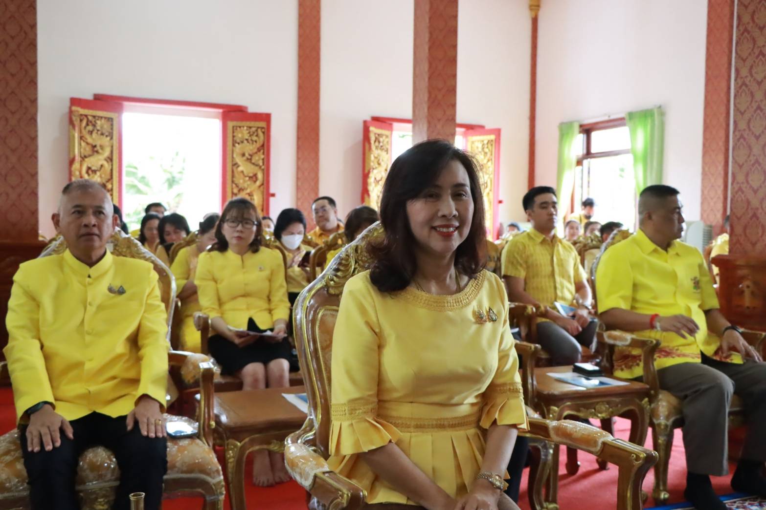 พช.นครพนม   ร่วมพิธีเจริญพระพุทธมนต์เฉลิมพระเกียรติ ถวายพระพรชัยมงคล แด่พระบาทสมเด็จพระเจ้าอยู่หัว เนื่องในโอกาสวันเฉลิมพระชนมพรรษา 6 รอบ 28 กรกฎาคม 2567