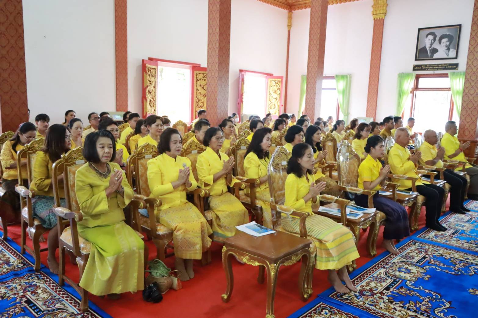 พช.นครพนม   ร่วมพิธีเจริญพระพุทธมนต์เฉลิมพระเกียรติ ถวายพระพรชัยมงคล แด่พระบาทสมเด็จพระเจ้าอยู่หัว เนื่องในโอกาสวันเฉลิมพระชนมพรรษา 6 รอบ 28 กรกฎาคม 2567