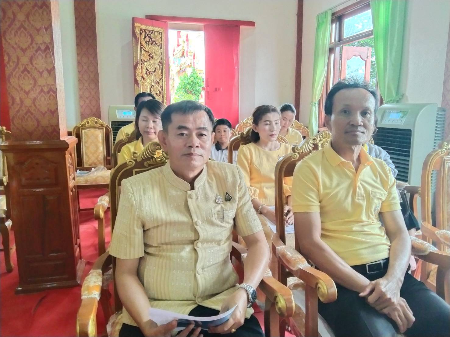 พช.นครพนม   ร่วมพิธีเจริญพระพุทธมนต์เฉลิมพระเกียรติ ถวายพระพรชัยมงคล แด่พระบาทสมเด็จพระเจ้าอยู่หัว เนื่องในโอกาสวันเฉลิมพระชนมพรรษา 6 รอบ 28 กรกฎาคม 2567