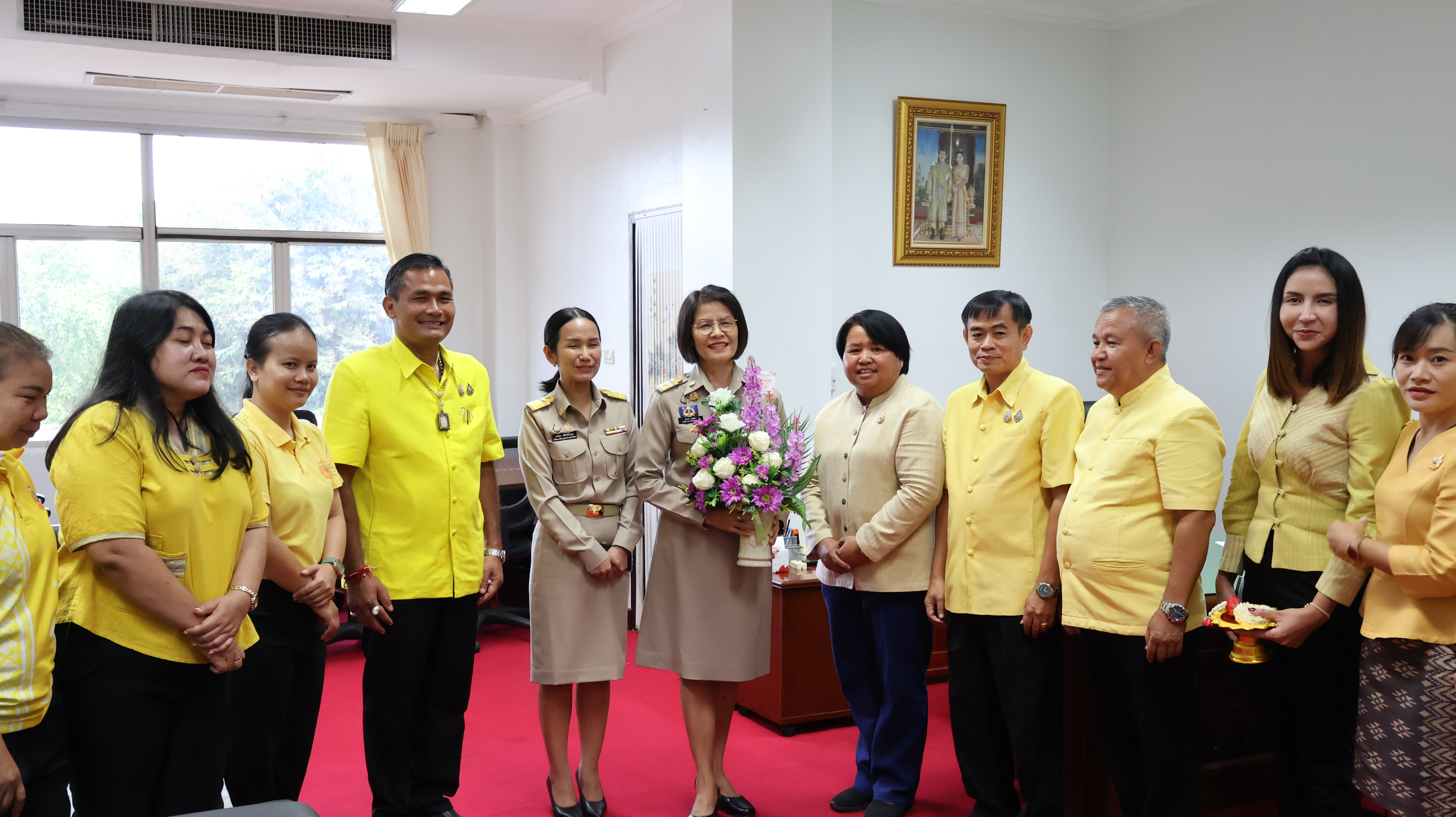 พช.นครพนม   ร่วมแสดงความยินดี กับรองผู้ว่าราชการจังหวัดนครพนม เนื่องในโอกาสเข้ารับตำแหน่งใหม่